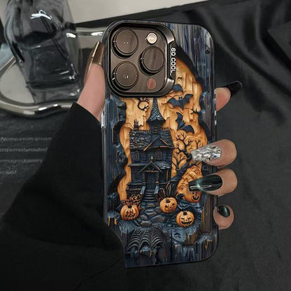 Pumpkin Castle Design iPhone Protective Case