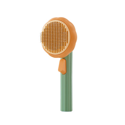 Pumpkin pet comb