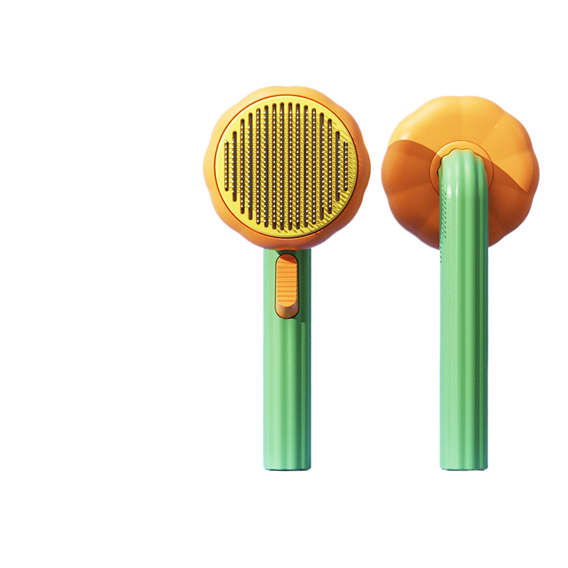 Pumpkin pet comb