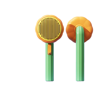 Pumpkin pet comb