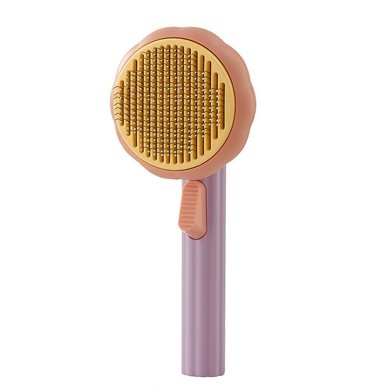 Pumpkin pet comb
