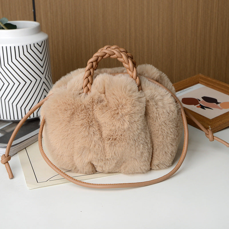 Pumpkin plush bag