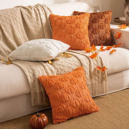 Pumpkin Plush Pillowcase