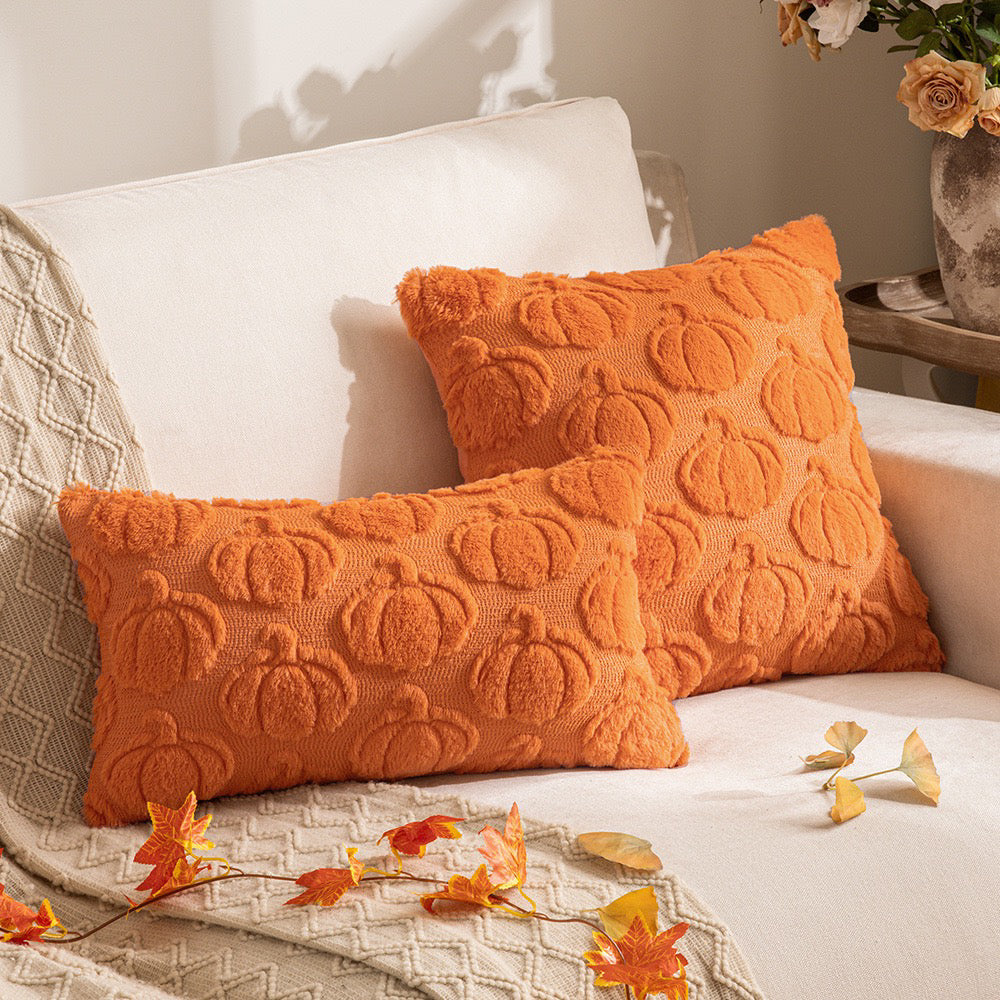 Pumpkin Plush Pillowcase