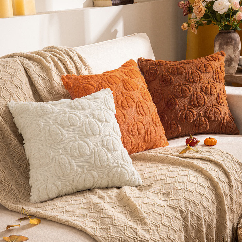 Pumpkin Plush Pillowcase