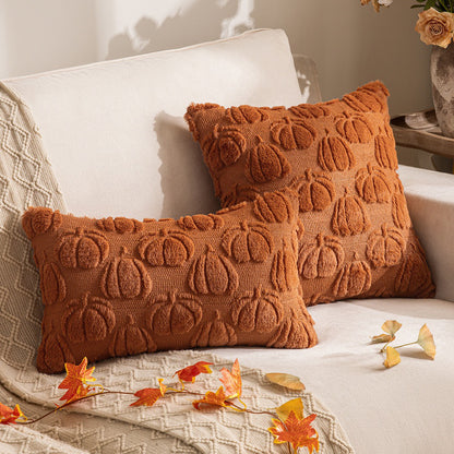 Pumpkin Plush Pillowcase