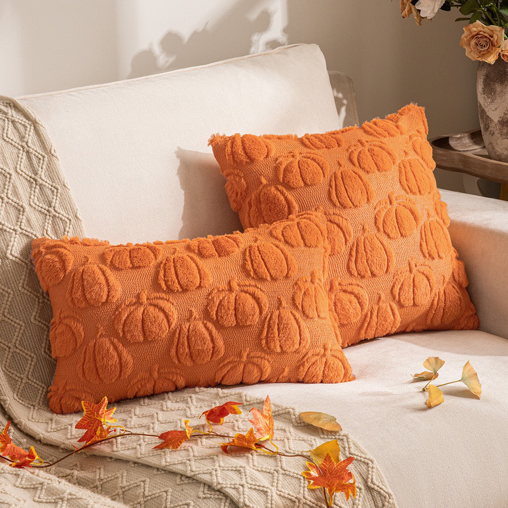 Pumpkin Plush Pillowcase