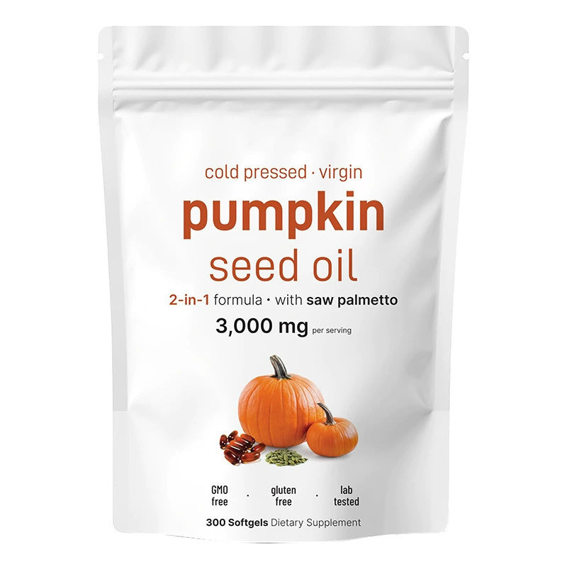 Pumpkin Seed Oil Soft Capsules 180 Count
