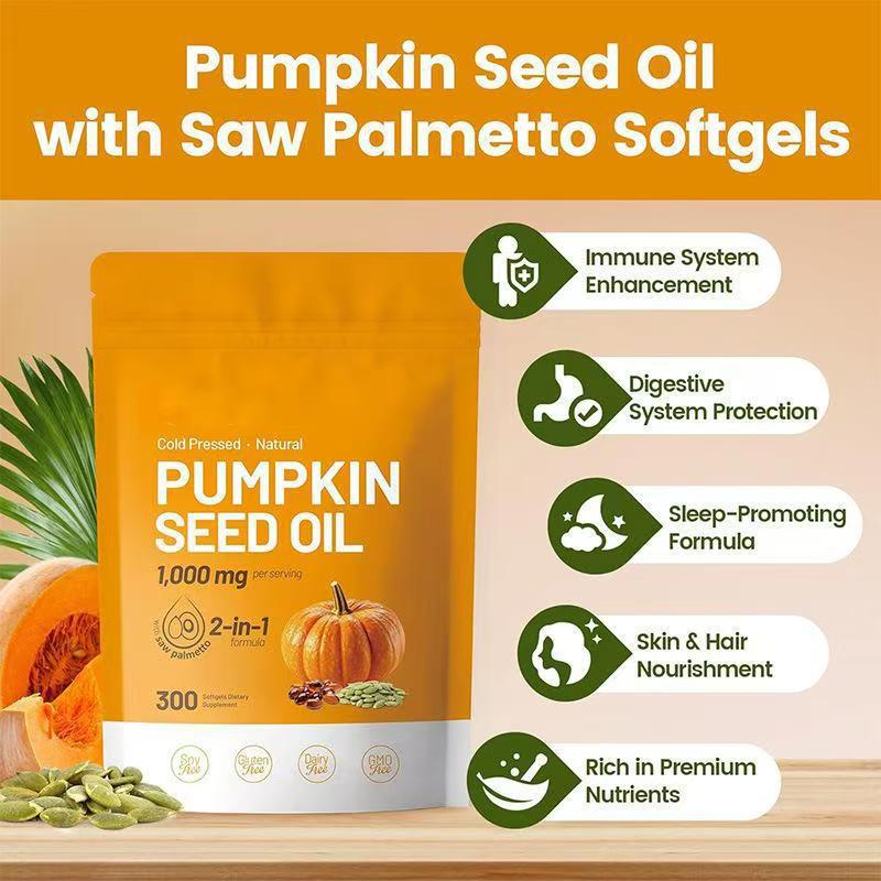 Pumpkin Seed Oil Soft Capsules