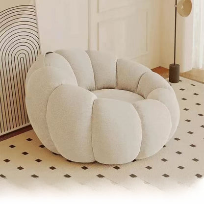 Pumpkin Sofa Chair Lambswool Small Sofa