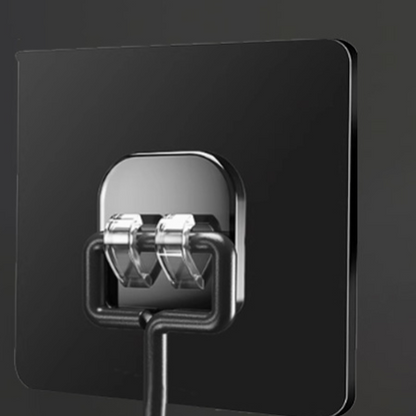 Punch-and-Stick Adhesive Hook