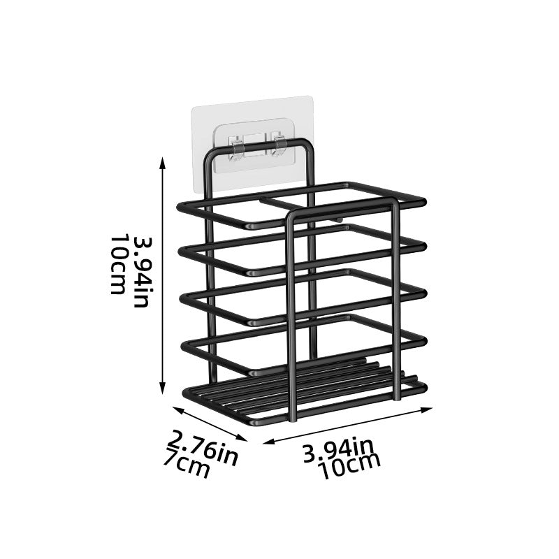 Punch-free Bathroom Wall Storage Rack