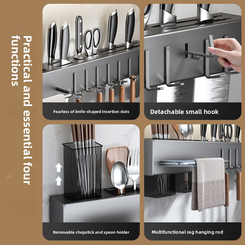 Punch-Free Kitchen Storage Rack