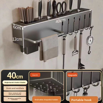 Punch-Free Kitchen Storage Rack