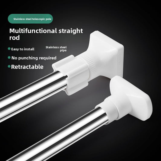 Punch-free Telescopic Rod
