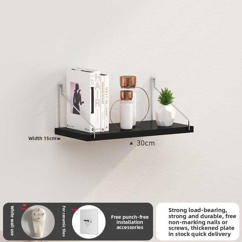 Punch-Free Wall Shelf