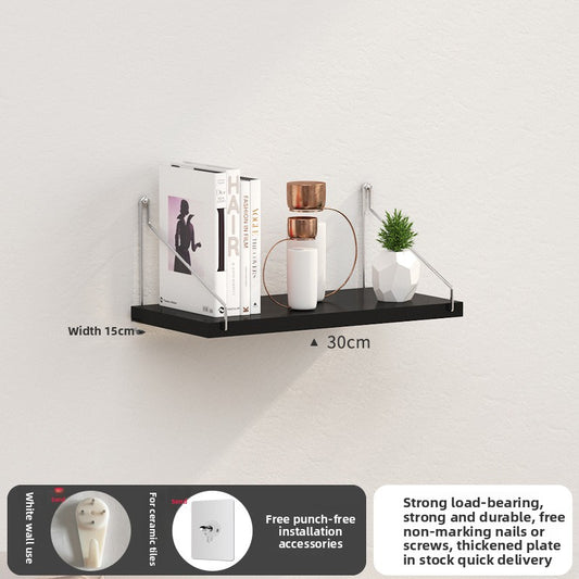 Punch-Free Wall Shelf