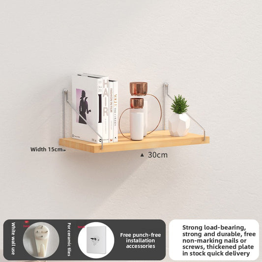 Punch-Free Wall Shelf