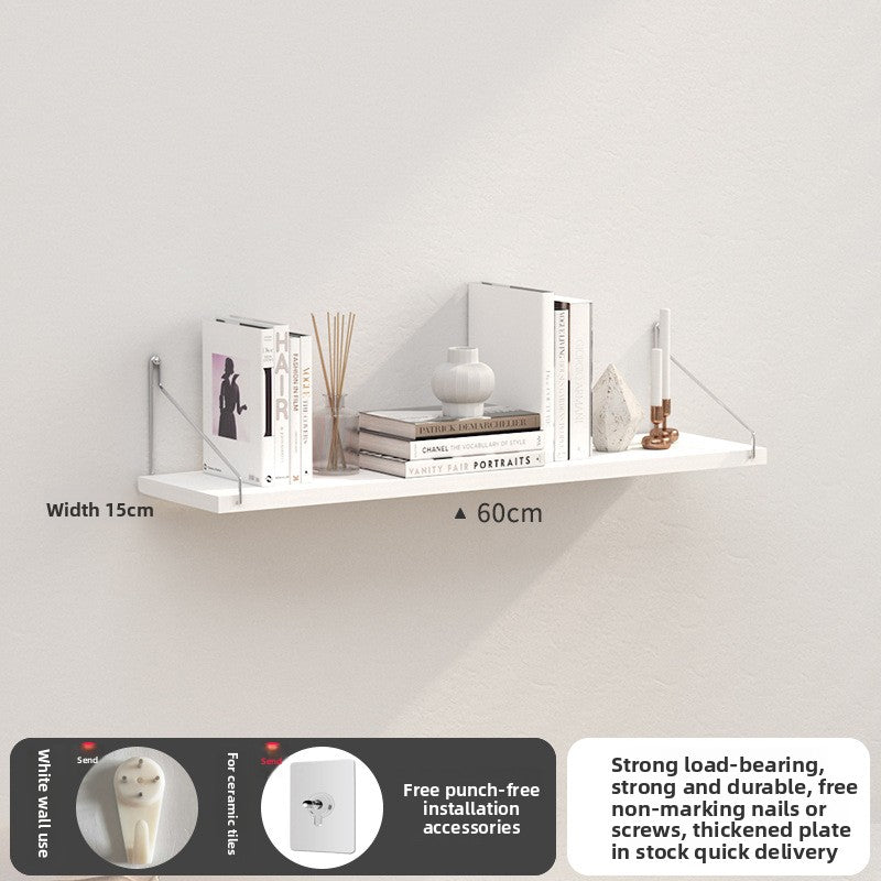Punch-Free Wall Shelf
