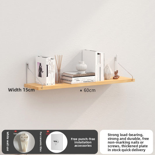 Punch-Free Wall Shelf