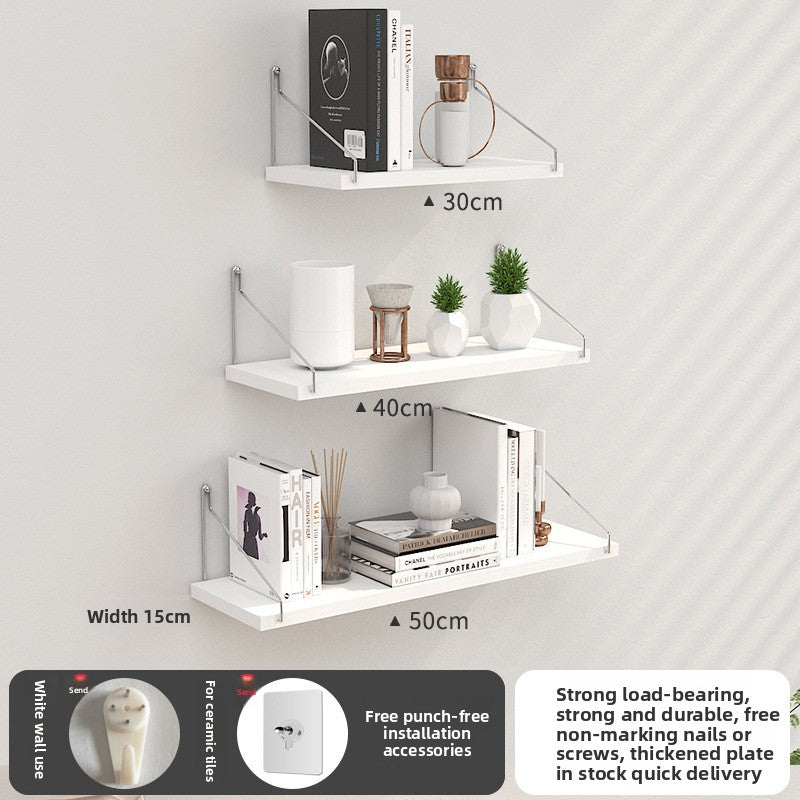 Punch-Free Wall Shelf