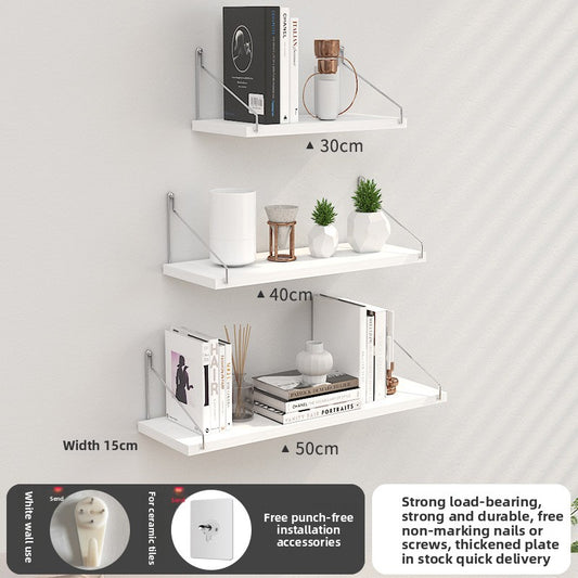 Punch-Free Wall Shelf