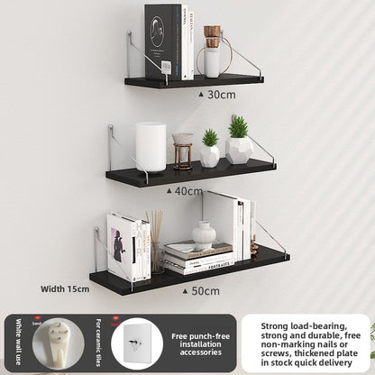 Punch-Free Wall Shelf