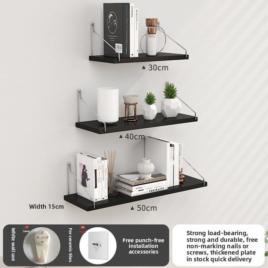 Punch-Free Wall Shelf
