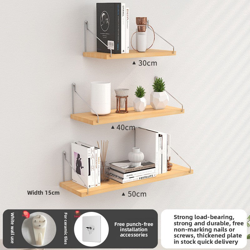 Punch-Free Wall Shelf