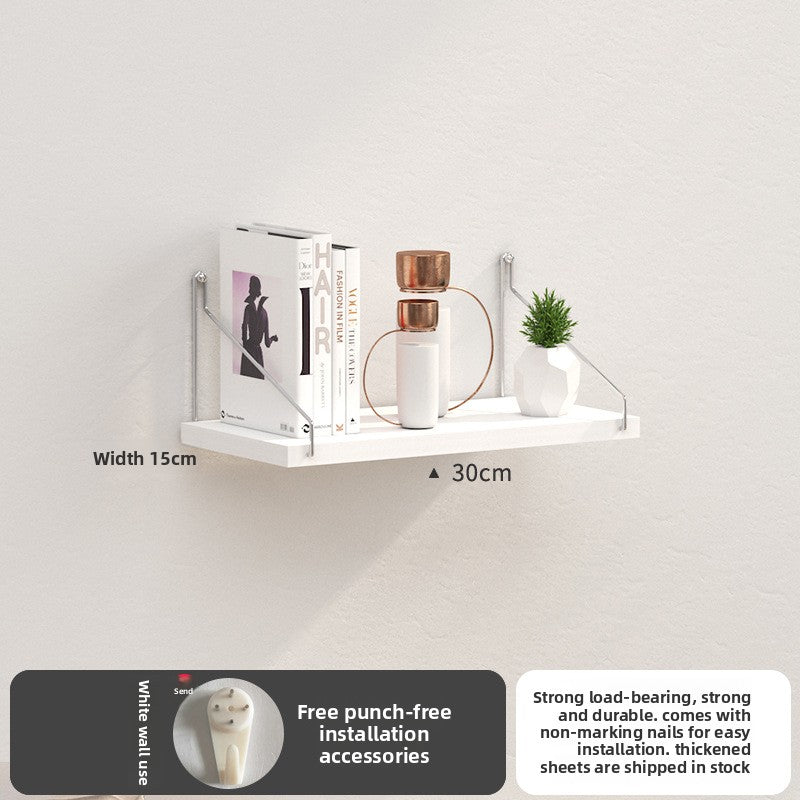Punch-Free Wall Shelf