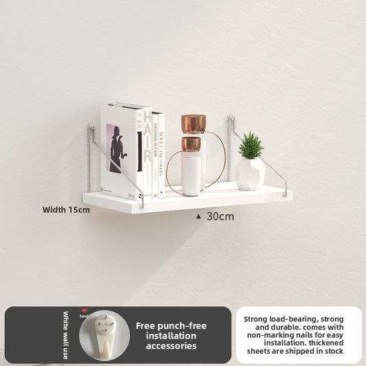 Punch-Free Wall Shelf