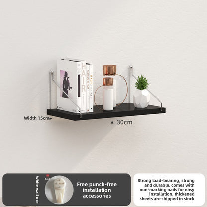 Punch-Free Wall Shelf