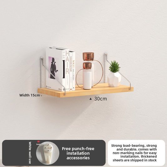 Punch-Free Wall Shelf