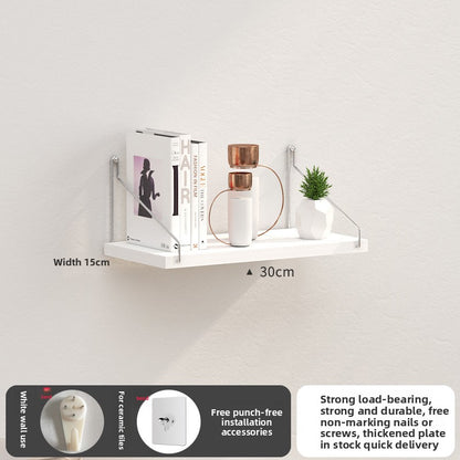 Punch-Free Wall Shelf