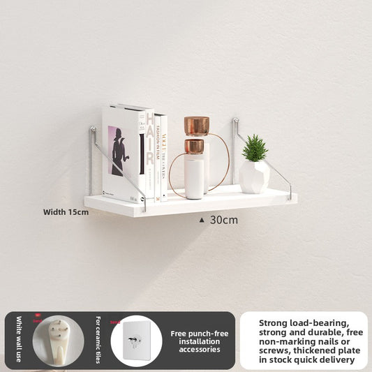 Punch-Free Wall Shelf
