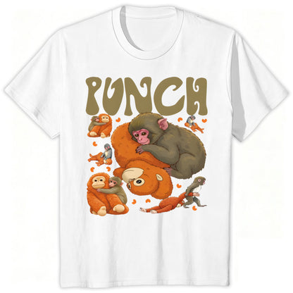 Punch Monkey Graphic Print T-Shirt