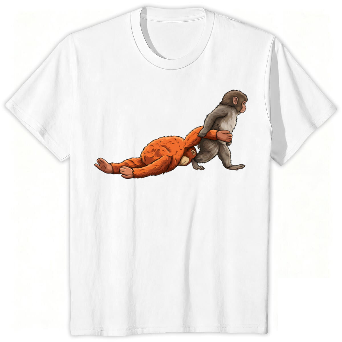 Punch Monkey Graphic Print T-Shirt