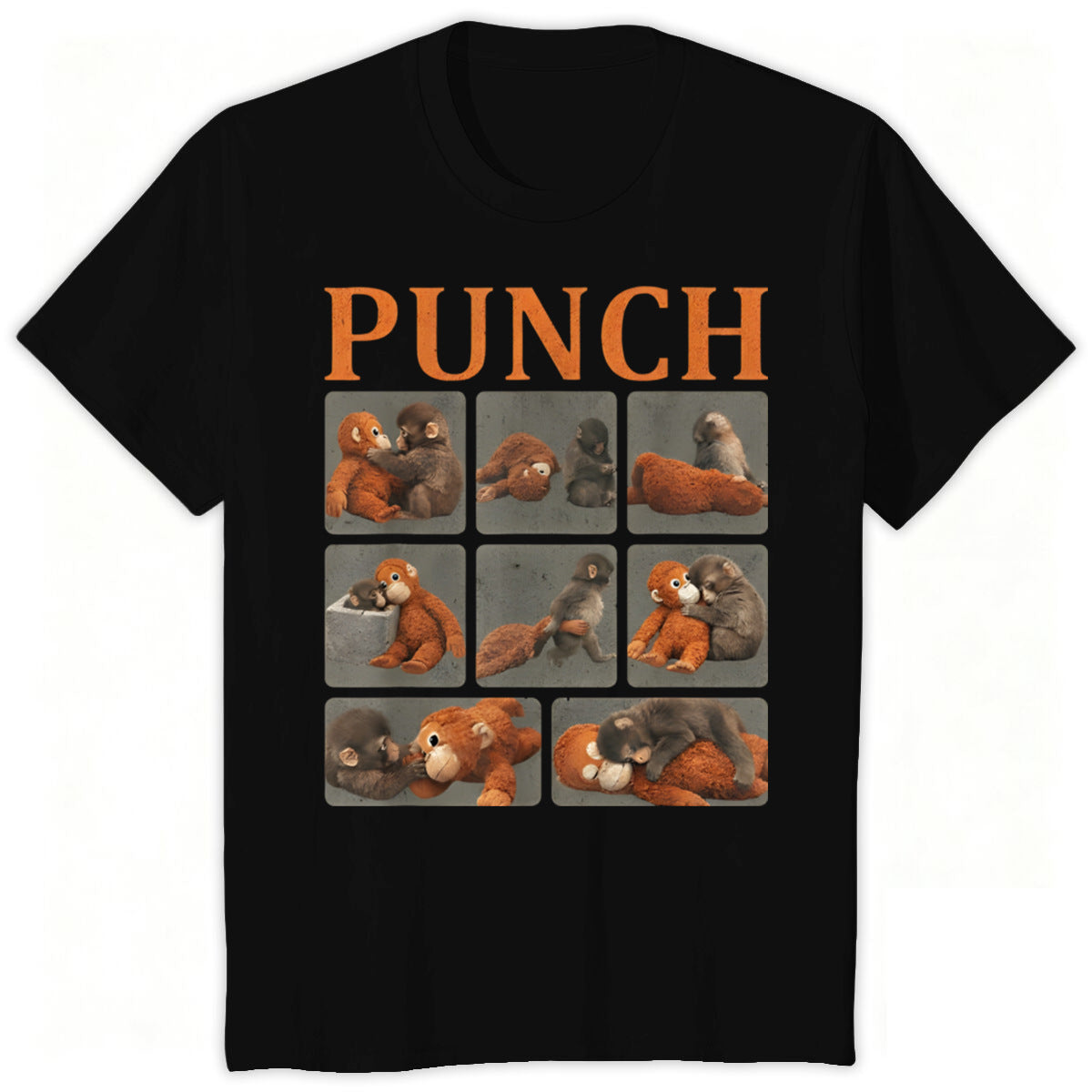 Punch Monkey Graphic Print T-Shirt