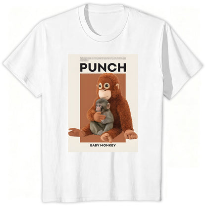 Punch Monkey Graphic Print T-Shirt