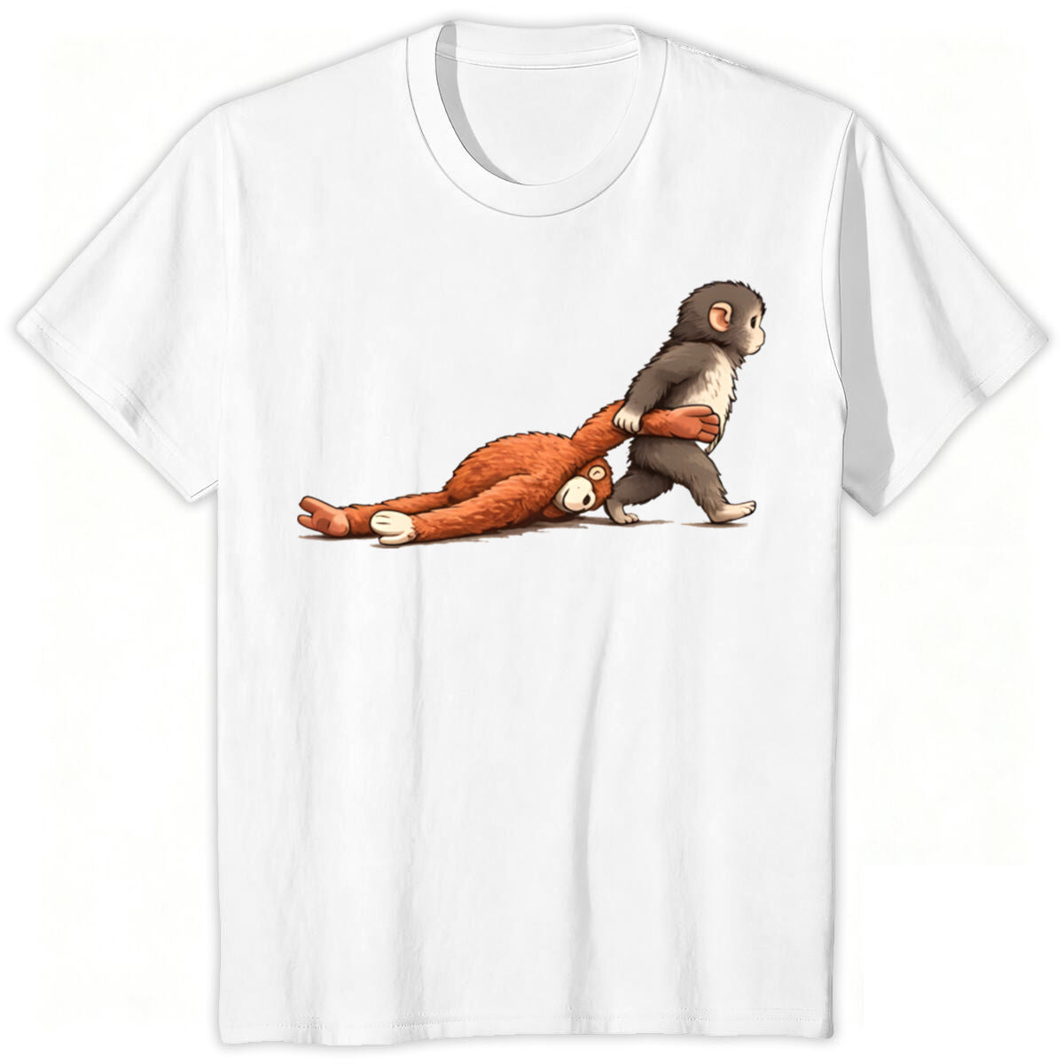 Punch Monkey Graphic Print T-Shirt