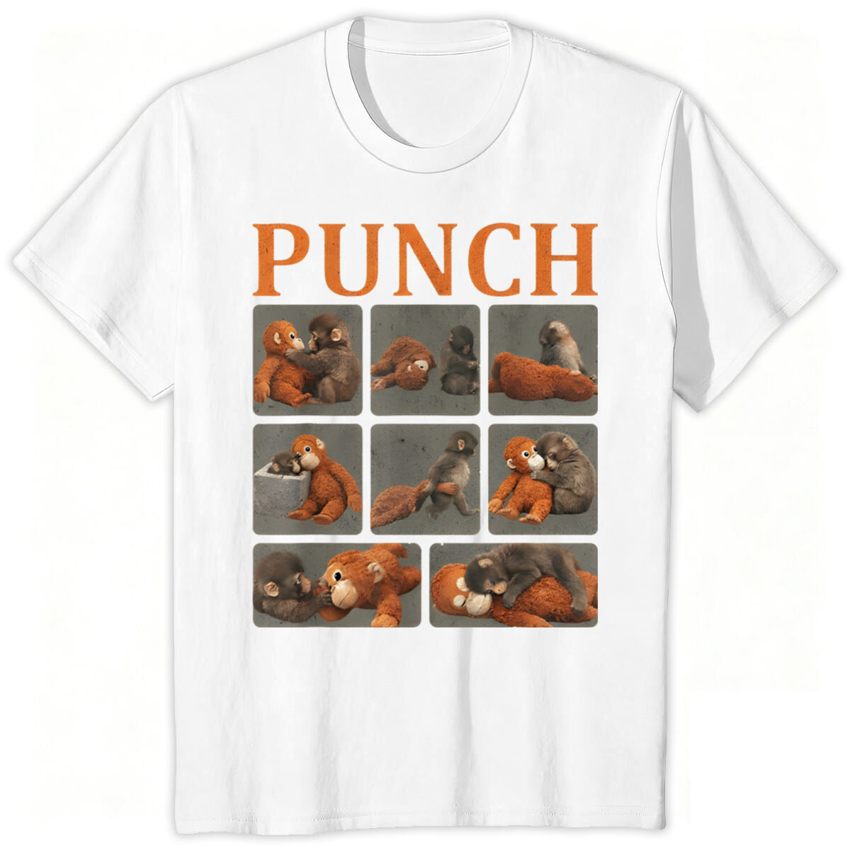 Punch Monkey Graphic Print T-Shirt
