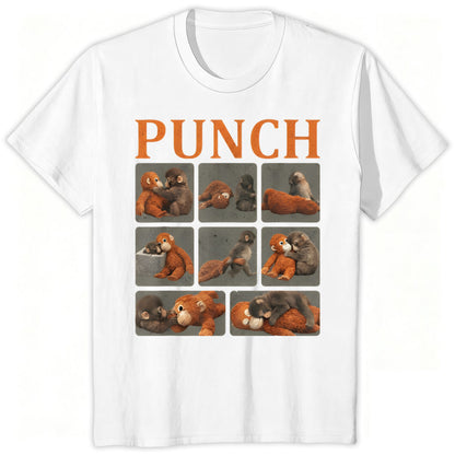 Punch Monkey Graphic Print T-Shirt