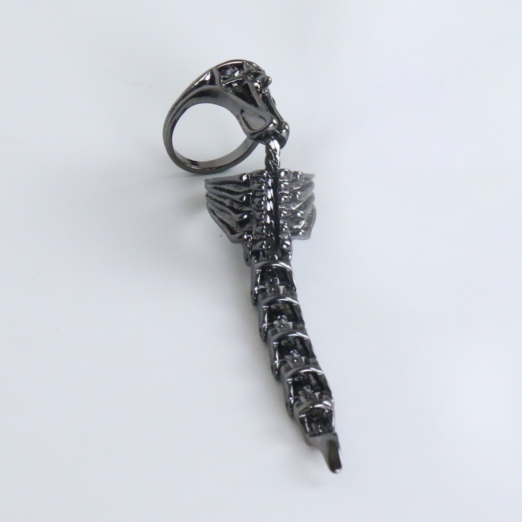 punk dragon ring