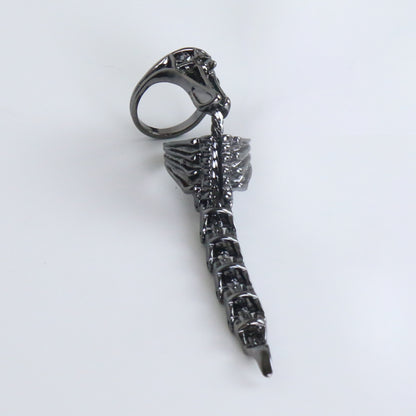 punk dragon ring