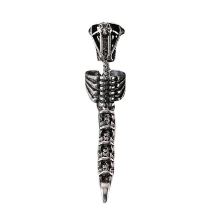 punk dragon ring