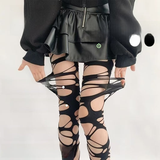 Punk Gothic Fishnet Stockings