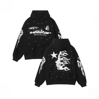 Punk Graphic Hoodie Sweatshirt