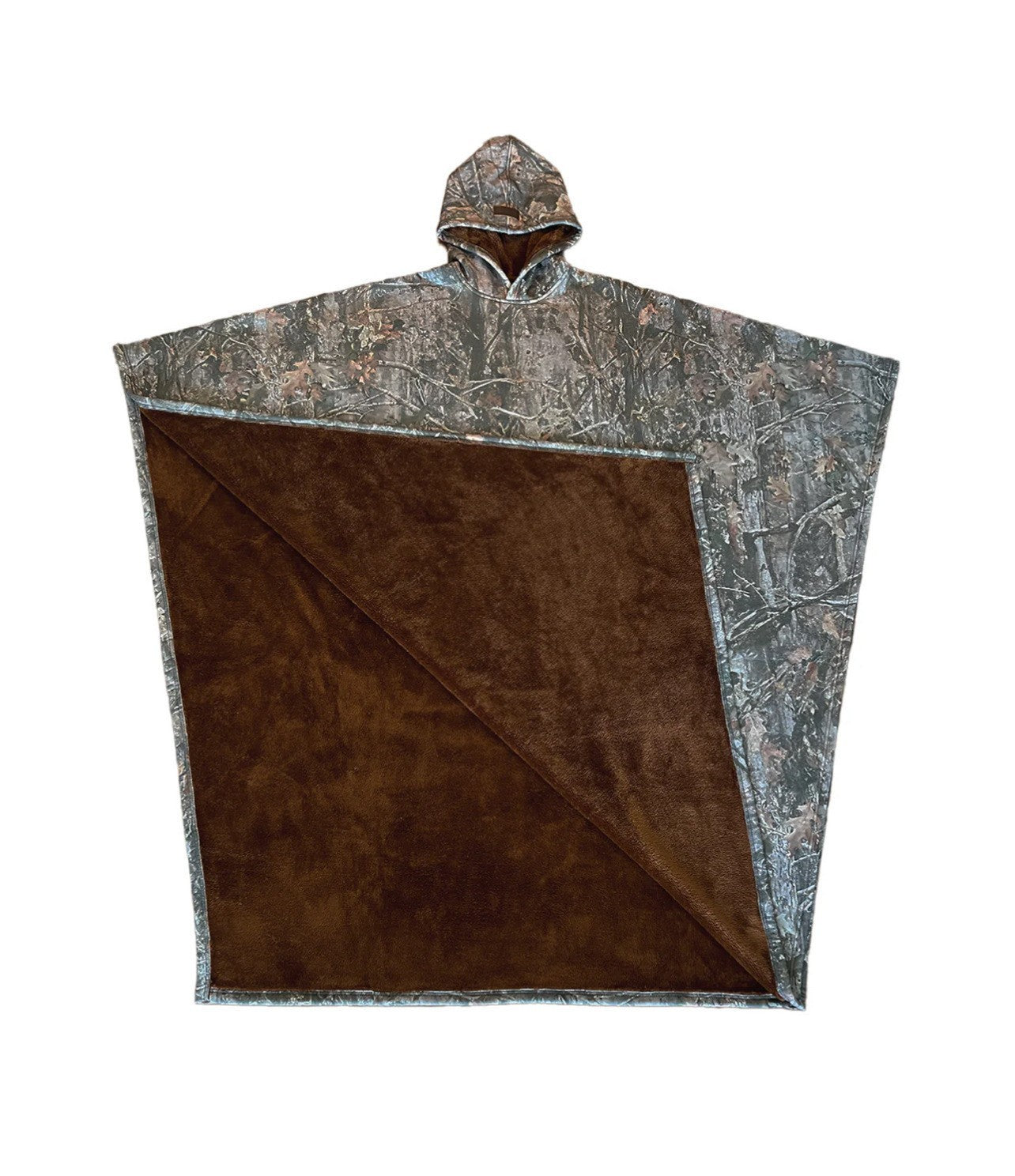 Punk Hooded Wool Cape