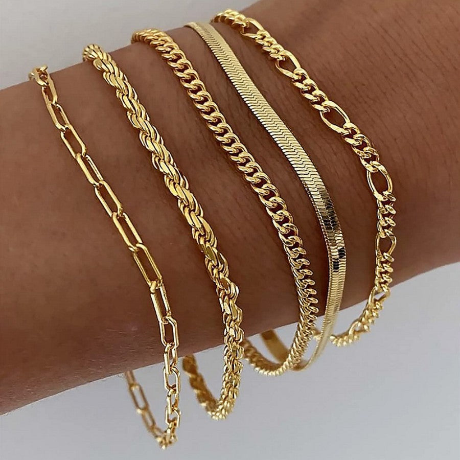 Punk Metal Twist Chain