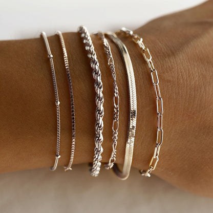 Punk Metal Twist Chain